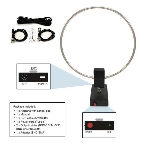 Ga800 kleine loop - hf, antenne