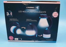 Livarno Lux LED Multifunktionsleuchte 3-1 Handstrahler Tischleuchte Laterne 6500