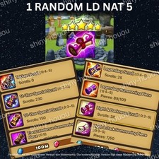 Summoners War Account EU Rng LD5 + 350+ (10+11)-year scrolls + 35+ ld scroll