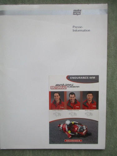 Auto motor sport pressemappe - &,