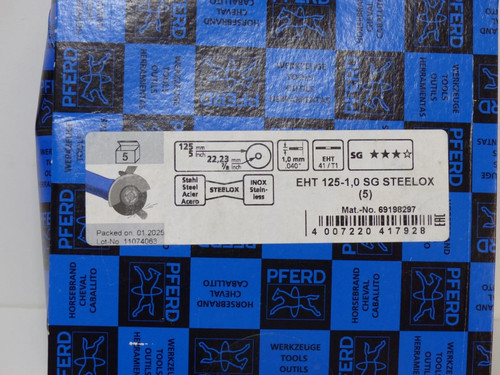 Pferd trennscheiben 125mm - pferd,