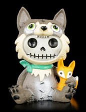 Furry Bones Figur - Wolf
