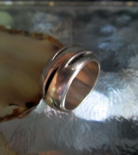Ring Silber 925 wuchtig massiv