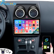 Für Nissan Qashqai J10 2007-2016 GPS Navi Autoradio Android 13.0 BT FM RDS + Kam