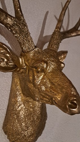 Wanddekoration hirschkopf - wanddekoration,