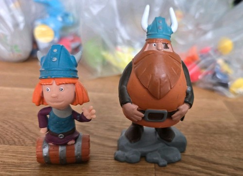 Wickie mit vater halvar - wickie,