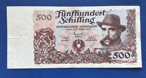 Banknote aus österreich - ,