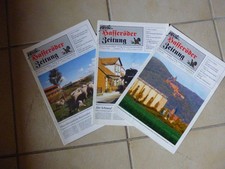 3  Neue Hasseröder Zeitungen    mit Schwerpunkt Hasserode  / Hasseröder