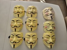 9 X Vendetta Masken, Neu und Gebraucht 