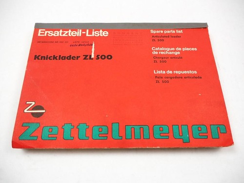 Original zettelmeyer zl500 - original,
