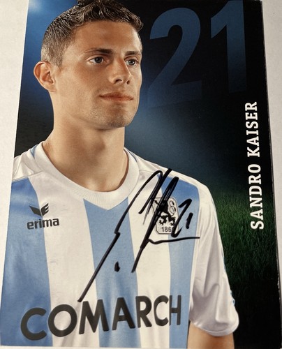 Sandro kaiser autogrammkarte - sandro,