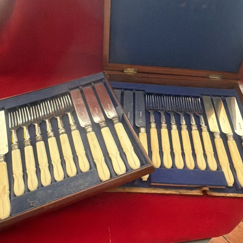 Art deco menuebesteck set - menuebesteck,