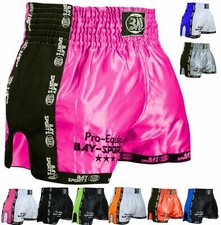 BAY Thaibox Hose Muay Thai Shorts Kickboxhose Frauen pink rosa lila Lady Damen