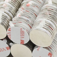 20 NEODYM KLEBE MAGNETE D22x1