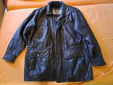 Lederjacke Herren Gr.48 „Montes Leatherwear RR Design “ schwarz , TOP Zustand !!
