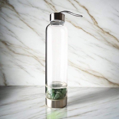Aventurin flasche glas - aventurin,