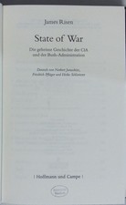 State of War. Die geheime Geschichte der CIA und der Bush-Administration. Risen,