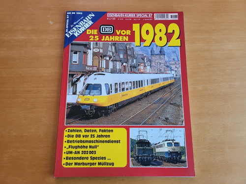 Eisenbahn kurier 1982 die - 1982,