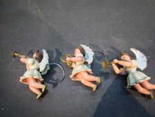 3 Faltenrock Engel BLANK zum Aufhängen - Kurzrock Engel - Erzgebirge 