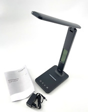 MULTIFUNKT. LED TISCHLAMPE + LADESTATION/ DIMMBAR/ DISPLAY/ WECKER# SCHMUCKJAGD