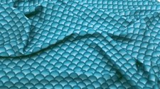 Schuppenstoff petrolblau