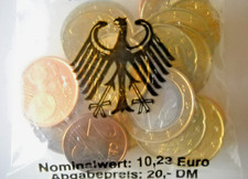 Rarität Orginal Euro Starter Kit 2002 - ungeöffnet,Prägestätte J. Karlsruhe