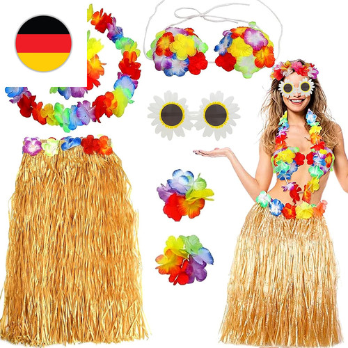Stück hawaiian hula set - 7,