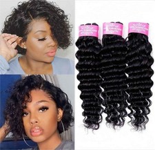 Deep Curly Human Hair Bundles