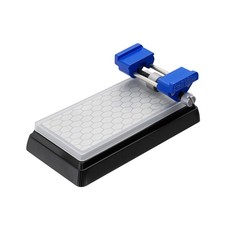 Diamant Doppelseitiger Schleifstein Set mit Abziehführung Körnung 400/1000