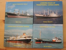4 Bücher über klassische Frachtschiffe aus dem Verlag von Bernard McCall