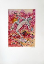 Christian-Ludwig ATTERSEE, Wanderschaft WKV 183 aus 1995 - Radierung in Farbe