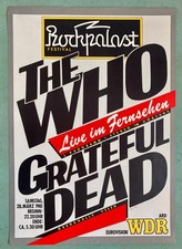 The Who + Grateful Dead 1981