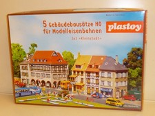 Plastoy H0:  Bausatz Set- Kleinstadt  - 5 Bausätze in OVP, OVP, ansehen