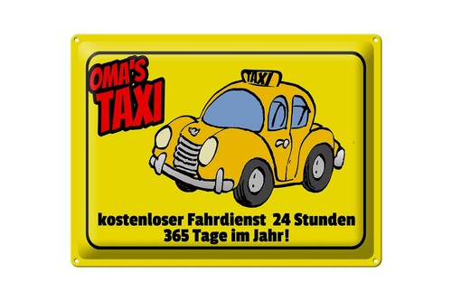 Blechschild spruch 40x30 - spruch,