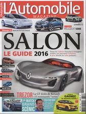 L’AUTOMOBILE MAGAZIN Nr. 846 11/2016 Audi A4 Porsche Panamera Secma F16.