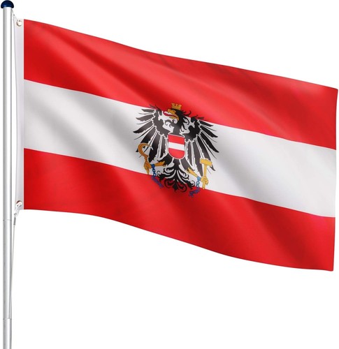 Teleskop fahnenmast aluminium - fahnenmast,