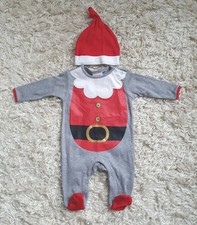 Strampler + Mütze Nikolaus