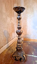 Kirchenleuchter groß massiv Messing Antik Barock