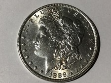 1 Morgan Dollar 1886 /1886 O /