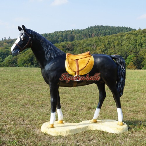 Pferd brauner mit - pferd, figur