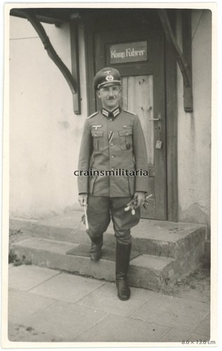 Orig foto offizier mit - orig.,