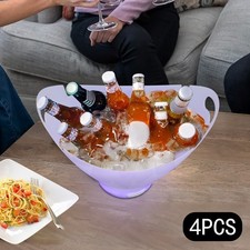 4 PCS LED Wine Ice Bucket Bar