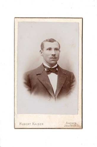 Cdv foto herrenportrait - herrenportrait,