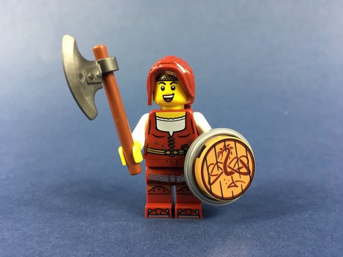 Lego wikinger rot kriegerin - wikinger,