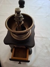 Alte Antike Kaffeemühle Deko Guter Zustand aus Holz