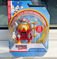 GO SEGA SONIC THE HEDGEHOG HEAVY KING FIGUR PLUS SCEPTRE JAKKS PACIFIC SELTEN!!