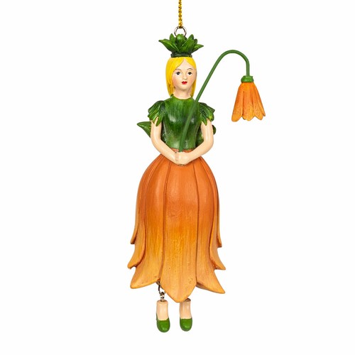 Blumenmädchen fee deko figur - blumenmädchen,