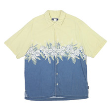 OP Herren Gelb-Blau Floral