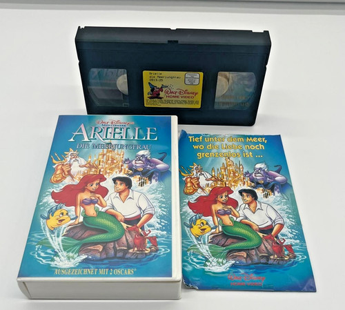 Arielle die meerjungfrau vhs - arielle,