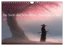 Die Seele des Schwertes – Samurai im Bild (Wandkalender 2026 DIN A4 quer), CALVE